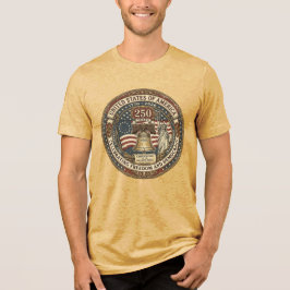 Camiseta Triblenda Diseño USA 250 años de libertad