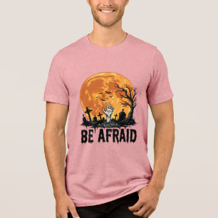 Camiseta Triblenda Diseño vectorial de cementerio de Halloween vintag