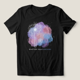 Camiseta Triblenda Dispersa tus sueños - Diente de león pastel estéti
