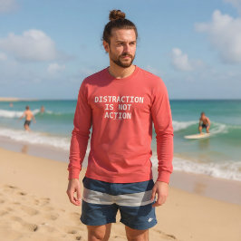 Camiseta Triblenda Distraction Is Not Action