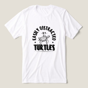 Camiseta Triblenda Distrado fácilmente por tortugas divertidas