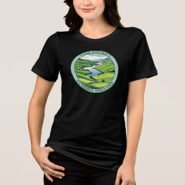 Camiseta Triblenda Distrito de Lake Cumbria Inglaterra