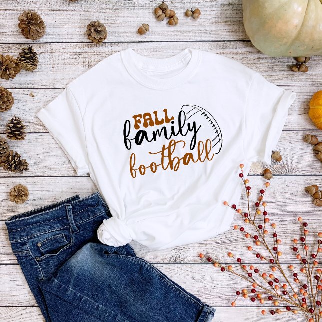 Camiseta Triblenda Diversión al fútbol de la familia del Día de Acció (Subido por el creador)
