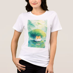 Camiseta Triblenda Diversión de hámster flotante