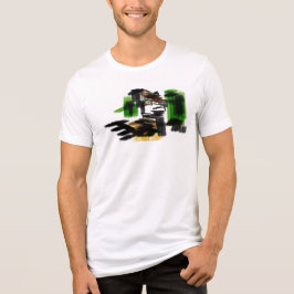 Camiseta Triblenda Diversión de lobo en invierno