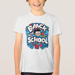 Camiseta Triblenda Diversión de Regreso a la Escuela – Dibujos Animad