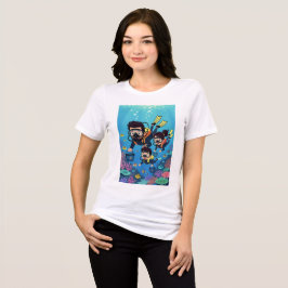 Camiseta Triblenda Diversión Familiar en Buceo Subacuático