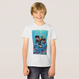 Camiseta Triblenda Diversión Familiar en Buceo Subacuático