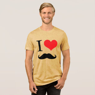 Camiseta Triblenda Diversión, retro y lleno de encanto - Amo el bigot