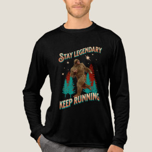 Camiseta Triblenda Divertida Motivación para Correr de Bigfoot