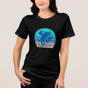 Camiseta Triblenda Divertida moto de nieve