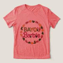 Camiseta Triblenda ¡Divertido Bayou Barbie Purpurina Tee! 💕 👢