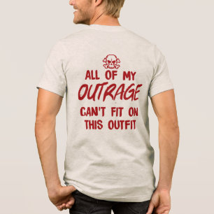 Camiseta Triblenda Divertido canto sarcástico dice Humor oscuro adult