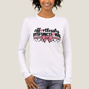 Camiseta Triblenda Divertido/Cómico Disfuncional sin Esfuerzo