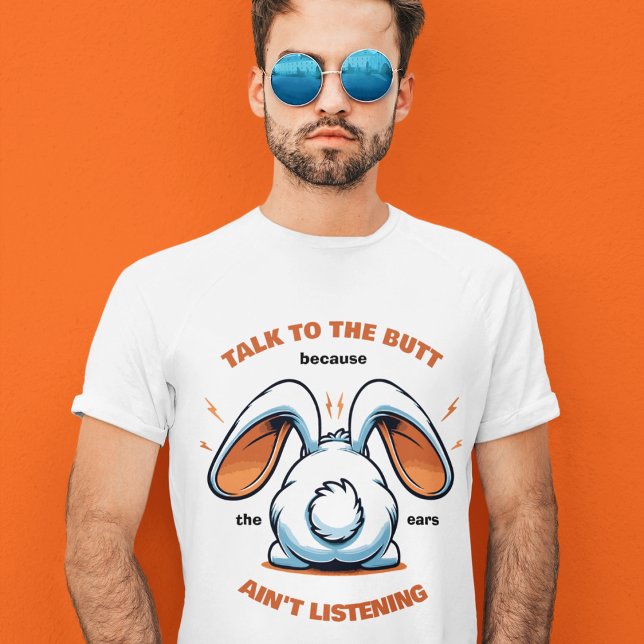 Camiseta Triblenda Divertido conejo (Subido por el creador)