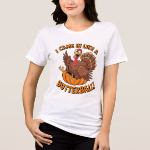 Camiseta Triblenda Divertido Día de Acción de Gracias Turquía
