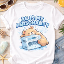 Divertido el aire acondicionado es mi personalidad