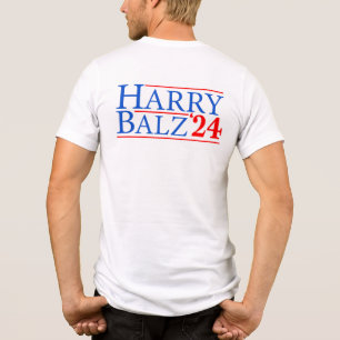 Camiseta Triblenda Divertido Harris Walz 24 Harry Balz 2024 Meme Demó