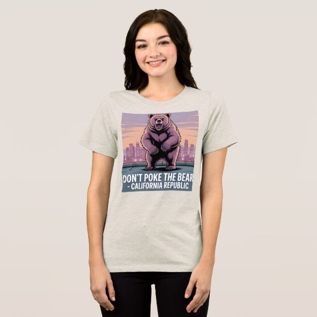 Camiseta Triblenda Divertido no enganche la camiseta del oso - Editio (Anverso Completo )