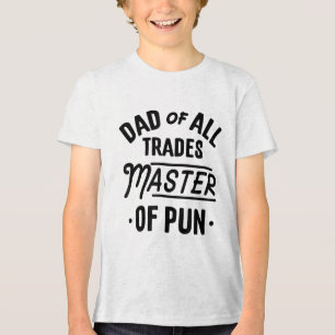 Camiseta Triblenda Divertido Padre De Todos Los Negocios Amo Del Día