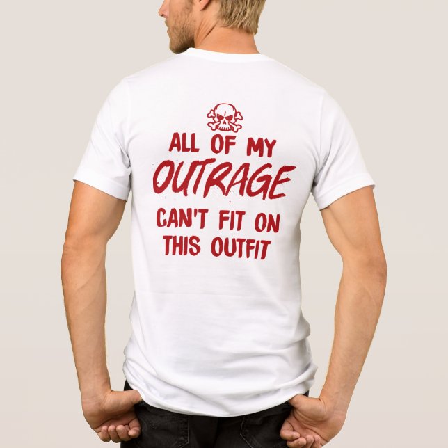 Camiseta Triblenda Divertidos dichos sarcásticos: Humor adulto introv (Reverso)