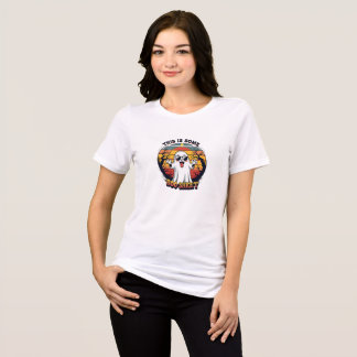 Camiseta Triblenda Diviértete con “Boo Sheet” de Fantasma en Hallowee