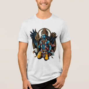 Camiseta Triblenda "Divine Guardian: Vishnu y Garuda"