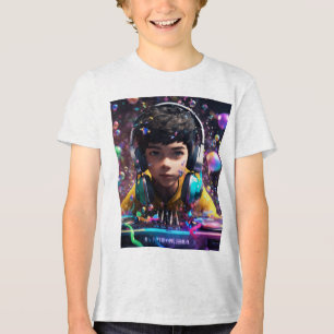 Camiseta Triblenda DJ Style Youth Tri-fusionar T-Shirt - Perfecto par