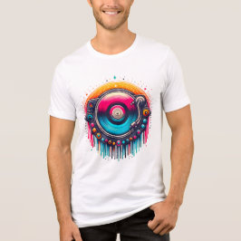 Camiseta Triblenda DJ Vinyl Vibes