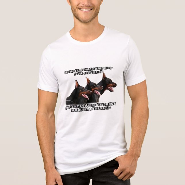 Camiseta Triblenda Doberman T-Shirt (Anverso)