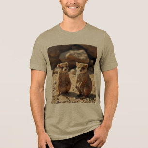 Camiseta Triblenda "Doble cualidad: gemelos australianos de Quokka"