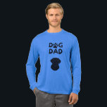 Camiseta Triblenda  Dog Dad T-shirt | Funny Pet Lovers Tee<br><div class="desc">Show off your dog dad pride with this stylish and comfy tee! perfect gift for birthday,  father's day,  or dog lovers.</div>