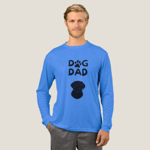 Camiseta Triblenda  Dog Dad T-shirt   Funny Pet Lovers Tee