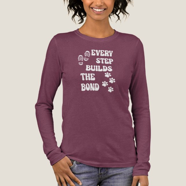 Camiseta Triblenda Dog Walker Quotes  (Anverso)