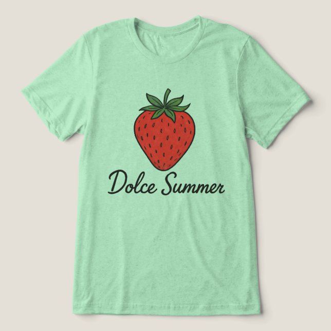 Camiseta Triblenda Dolce Summer (Diseño delantero )