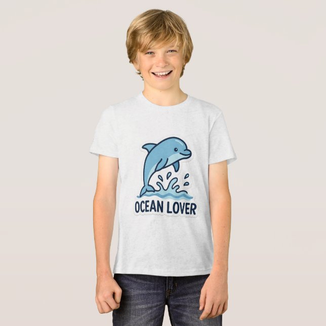 Camiseta Triblenda Dolphin Vibes (Anverso Completo)