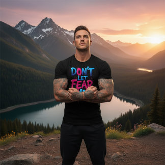 Camiseta Triblenda Don’t Let Fear Win Graffiti 