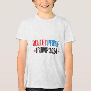 Camiseta Triblenda Donald Trump 2024, Dios bendiga la cumbre del pres