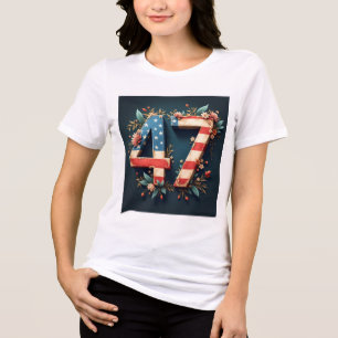 Camiseta Triblenda Donald Trump 47