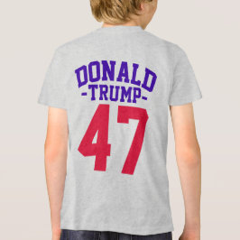 Camiseta Triblenda Donald Trump 47 elecciones presidenciales 2024