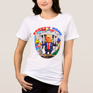 CAMISETA TRIBLENDA DONALD TRUMP - LA CASA DE DADDY