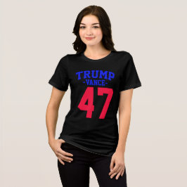 Camiseta Triblenda Donald Trump Vance 2024