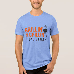 Camiseta Triblenda Donde la parrilla está caliente y las vibraciones 