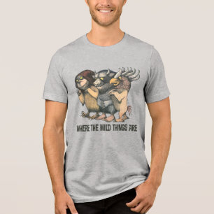 Camiseta Triblenda Donde las cosas salvajes Criaturas
