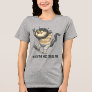 Camiseta Triblenda Donde viven los monstruos   Cosa salvaje