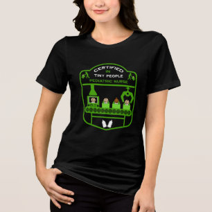Camiseta Triblenda Dones de agradecimiento para enfermeras pediátrica
