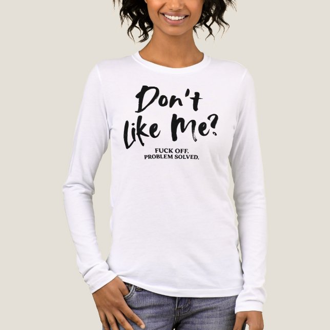 CAMISETA TRIBLENDA DON'T LIKE ME (Anverso)
