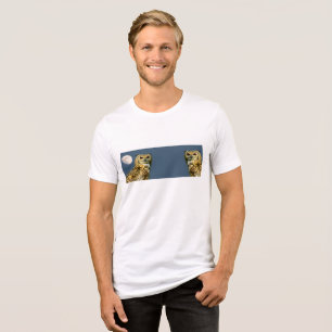 Camiseta Triblenda Dos búhos de águila T-Shirt