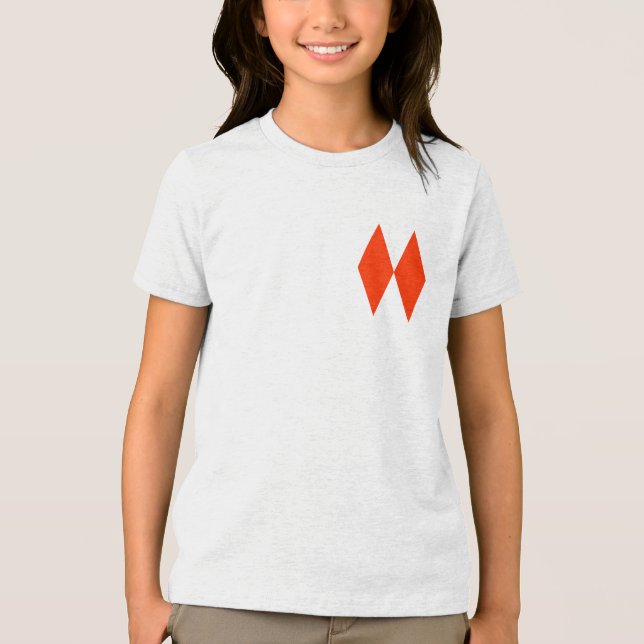 Camiseta Triblenda Dos rombos (Anverso)