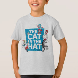Camiseta Triblenda Dr. Seuss | El gato con el logotipo del Gorra - Pe